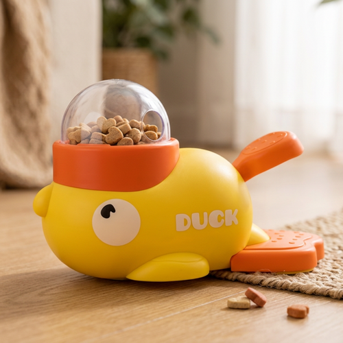 DUCK Little Yellow Duck Feeder Toy hero image